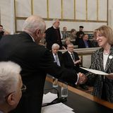 Βράβευση Ομότιμης Καθηγήτριας Χρ. Ντουνιά από την Ακαδημία Αθηνών